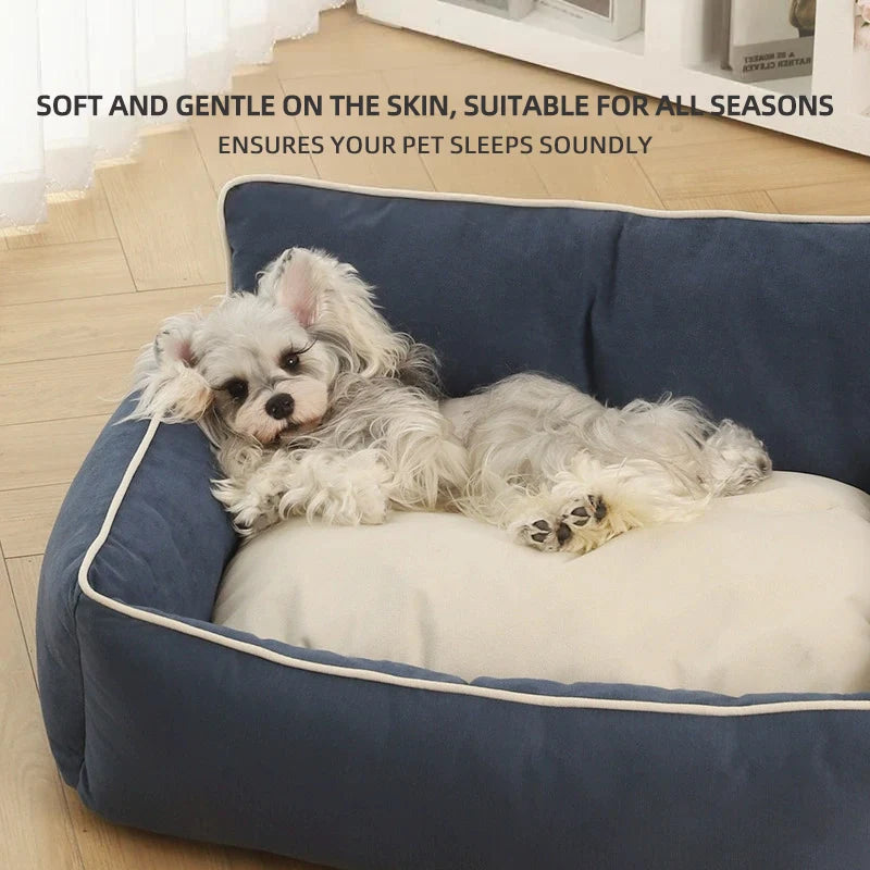 HOOPET Dog Bed Four Seasons Universal Washable Large Dog Warm Sleeping Mat Golden Retriever Corgi French Bulldog Hair Resistant