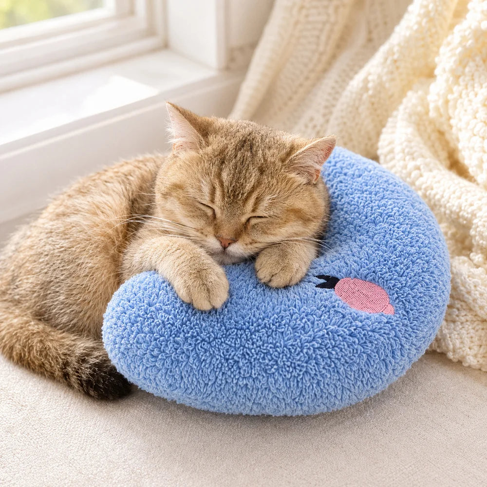 Zoe Cat Self Groomer Arch With Reversible Sisal Scratching Base Hanging Ball Grooming Brush And Plush Cat Pillow Indoor Cat Rubbing Scratching Grooming Play And Rest Station