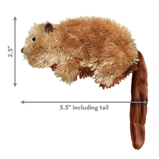 Squeaky Beaver Dog Toy for Playtime Fun