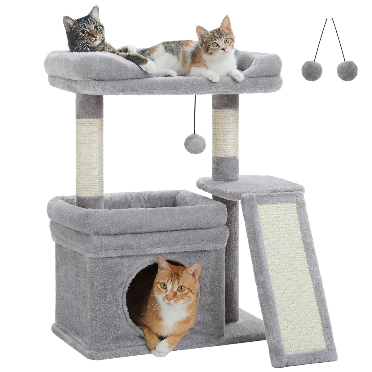 PAWZ Road Cat Tree With Sisal Scratching Post