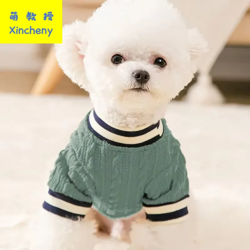 Cute Girl Dog Sweater Fleece Coat Spring Winter Soft Warm Cozy Breathable Puppy Cats Small Dogs Photo Prop Pet Clothes Hot New