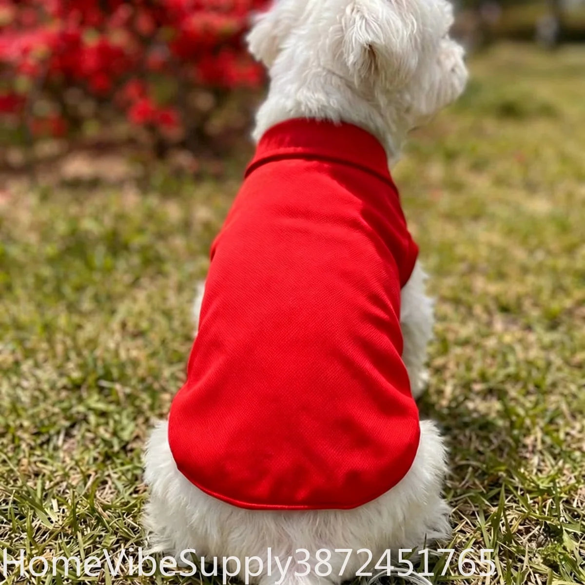 Breathable Pet Polo Shirt for Dogs and Cats