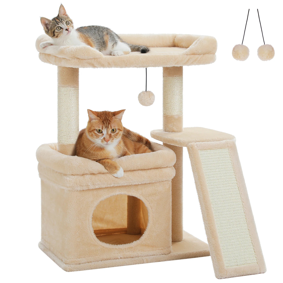 PAWZ Road Cat Tree With Sisal Scratching Post