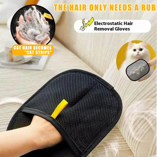 Double Sided Washable Pet Hair Remover Gloves