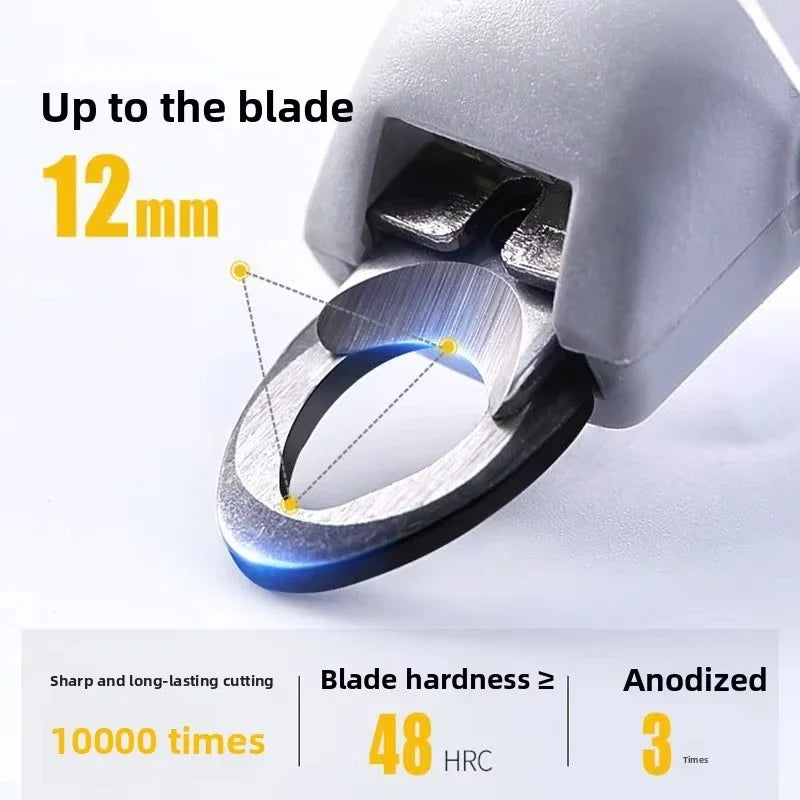 LED Pet Nail Clipper With Magnifying Lens Safe Grooming Tool