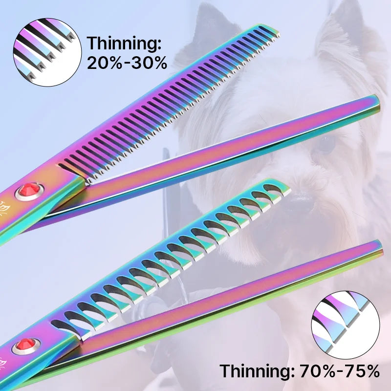 Fenice Professional Dog Grooming Scissors Set